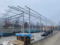 Konstrukcja Stalowa Hali 8x16x4 m Wiata  Gospodarczy Garaż Kratownica