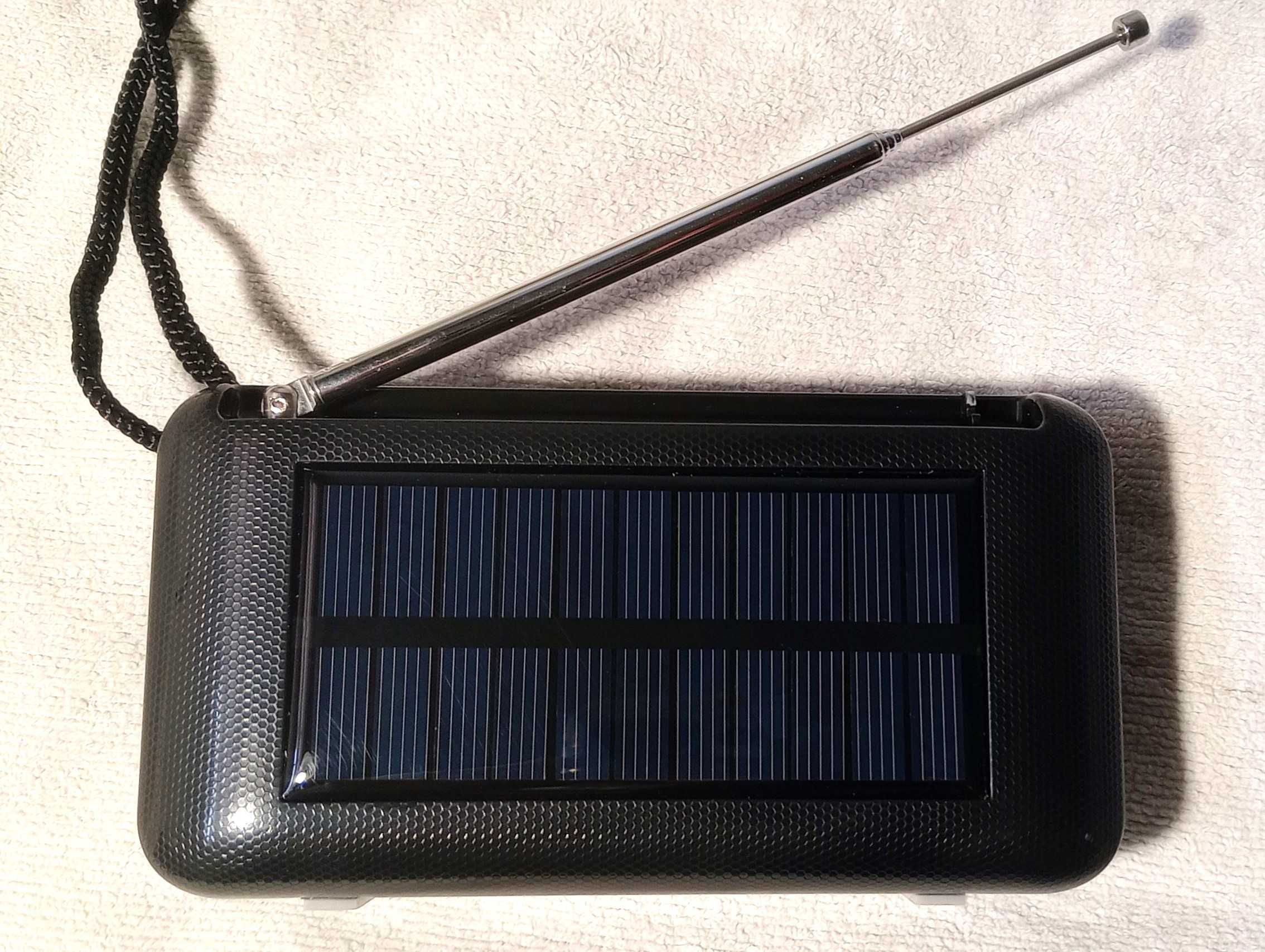 Rádio solar mini portátil usb microsd Bluetooth