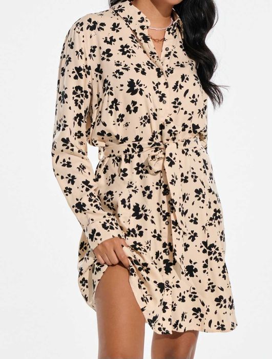 Сукня сорочка з поясом Sinsay