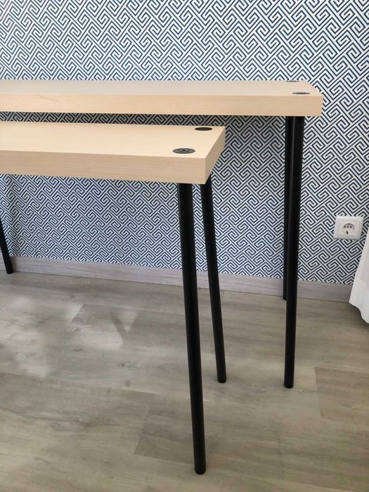 Conjunto 2 consolas / mesas de encaixar NOVAS