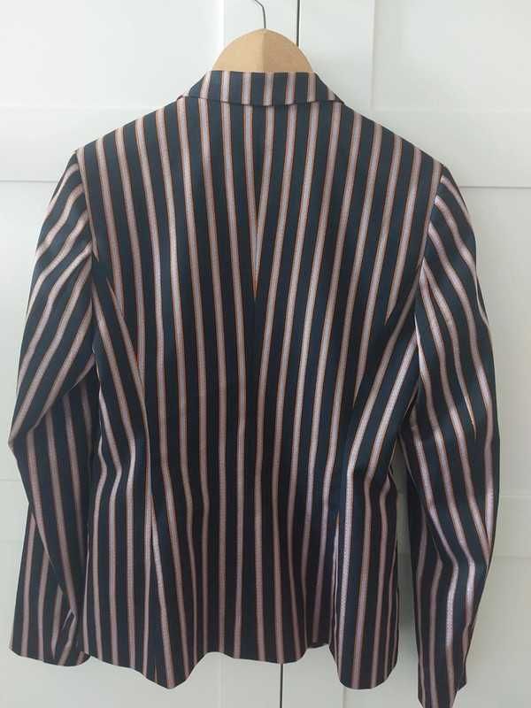 Scotch & Soda czarna marynarka w paski roz. S