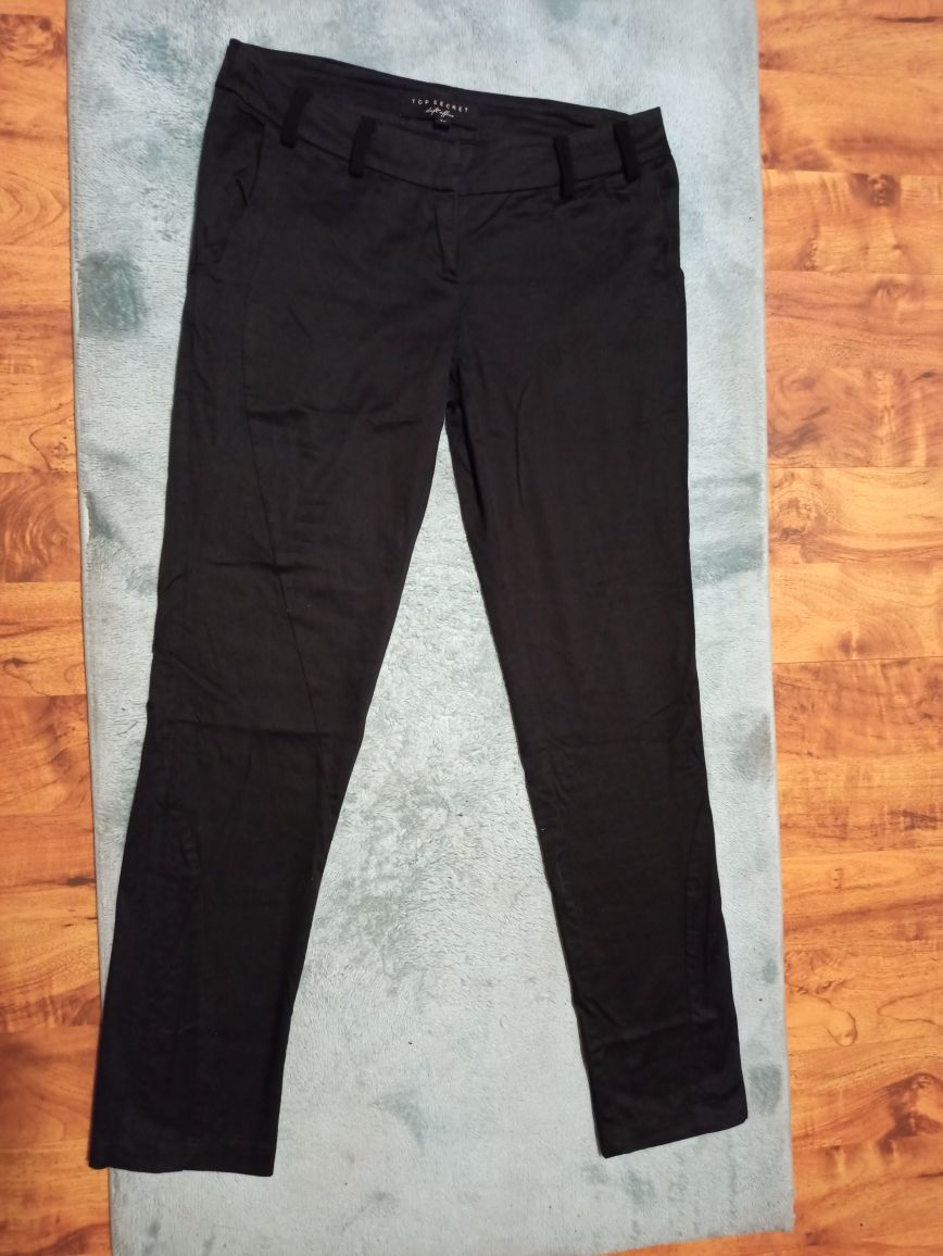 Czarne eleganckie spodnie Top Secret 38 M