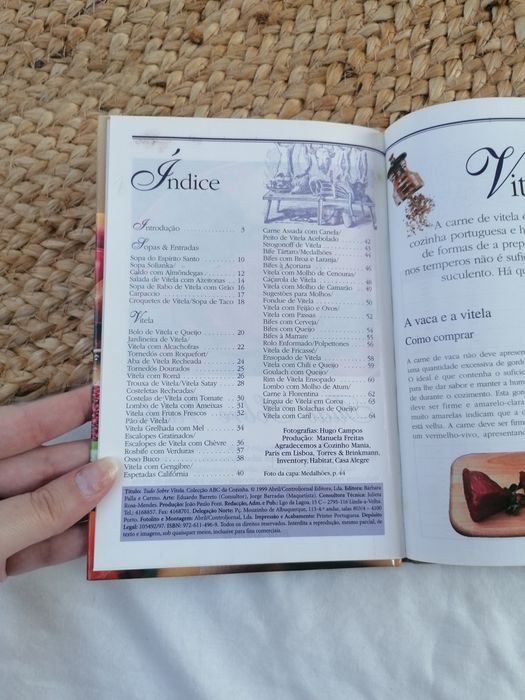 Livro ABC da Cozinha: Tudo sobre Vitela