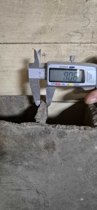 Швелер 1500х160х60 мм товщиною 8 мм з плитою 5 мм