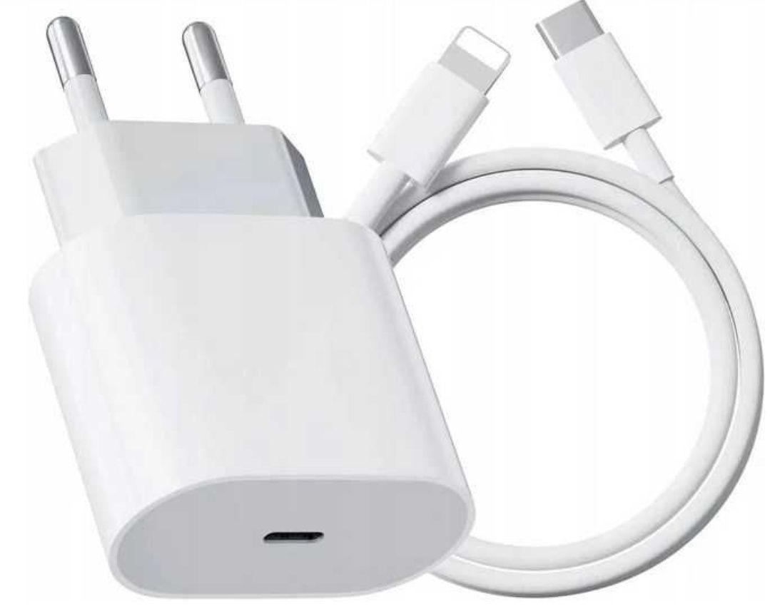 Ładowarka Do iPhone 20W Kabel 1M USB-C Lighting