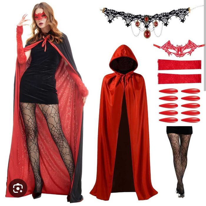 Strój przebranie Wampirzyca r.S Halloween