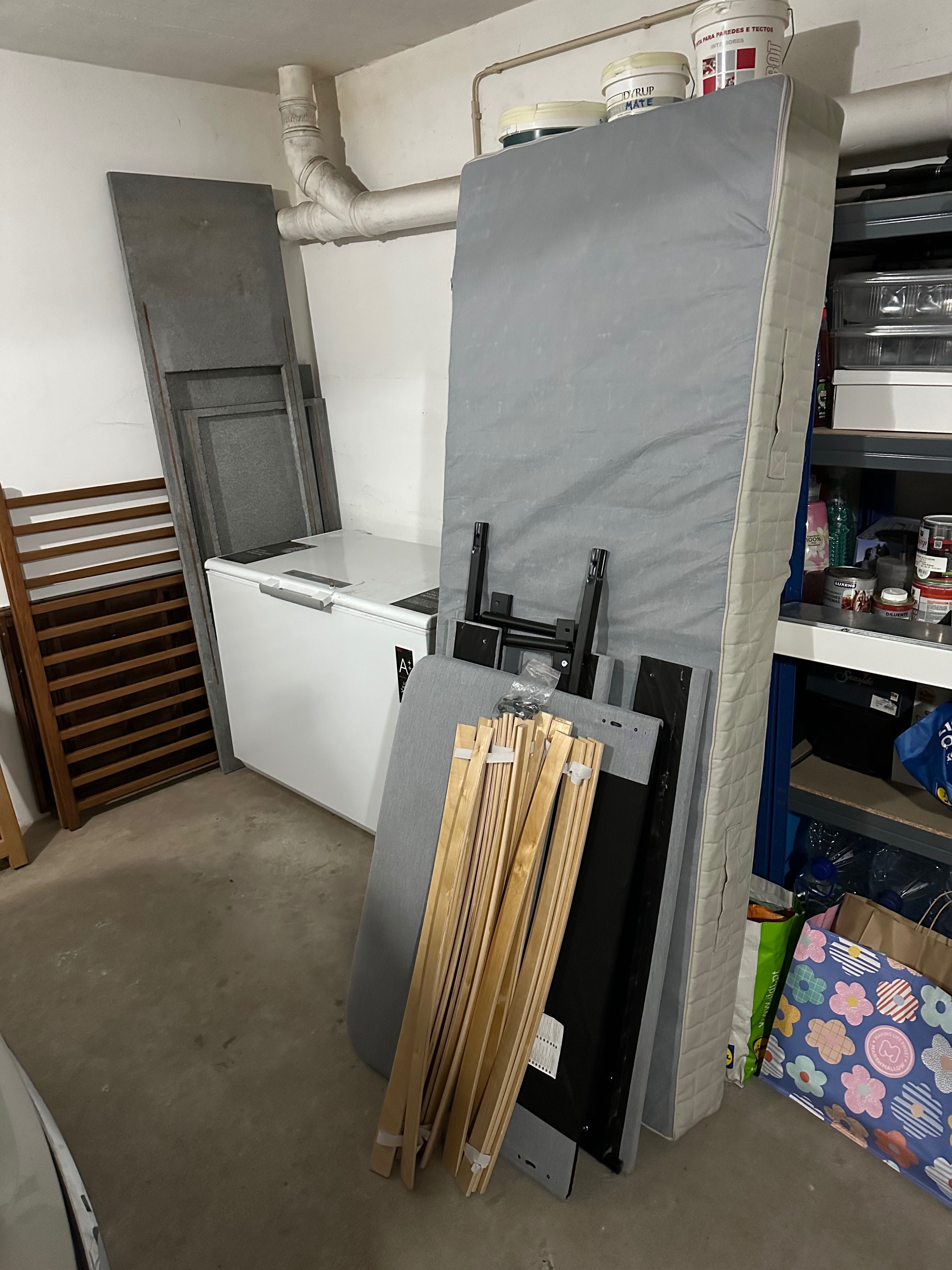 Cama ikea 90x200 + Colchão