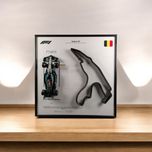 Bburago з Тримачем 2в1 F1 W15 Mercedes Belgian GP #44 Lewis Hamilton