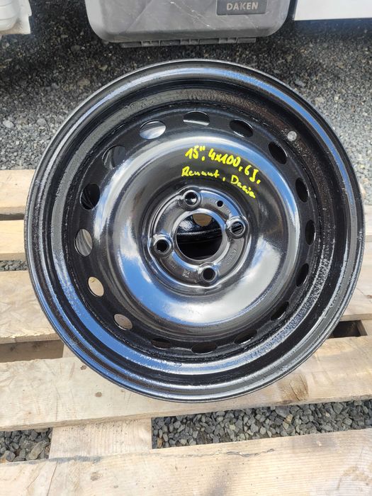 Felgi Stalowe Stalówki Renault Dacia - 15 cali 4x100