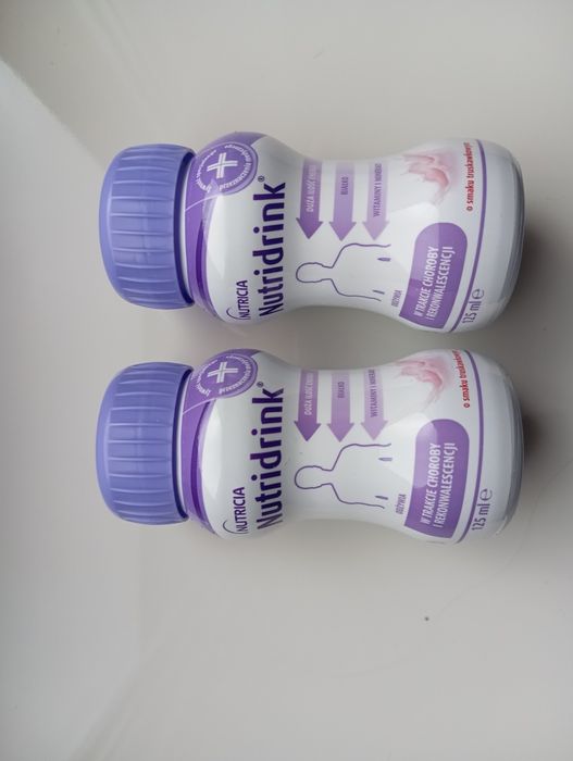 Nutridrink truskawka, niedożywienie, żywność specjalna, 125ml