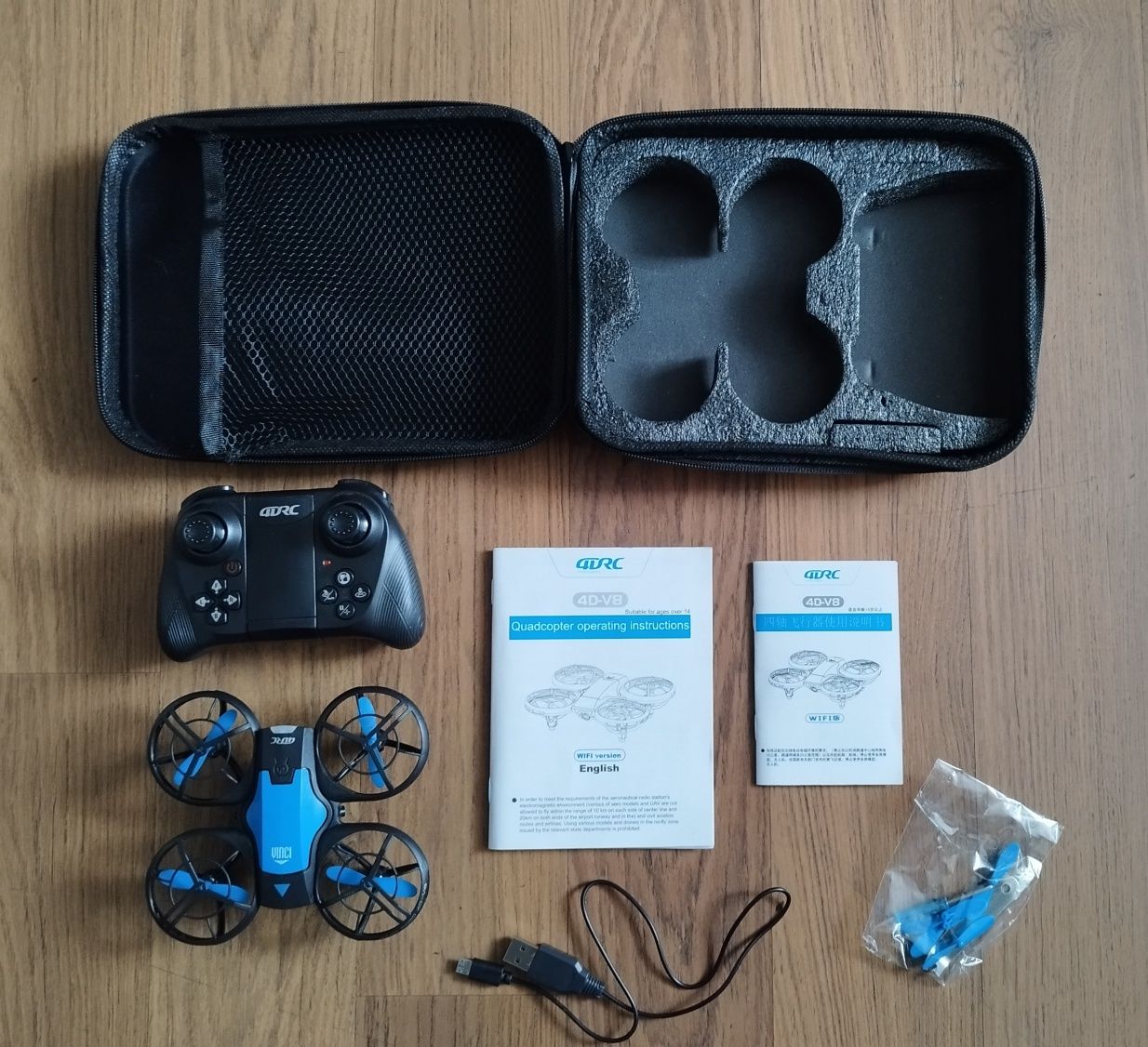 Mini dron quadocopter Vinci 4D-V8