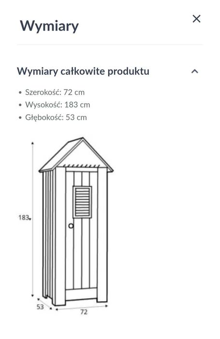 Zestaw mebli Marsylia szafa oraz komoda