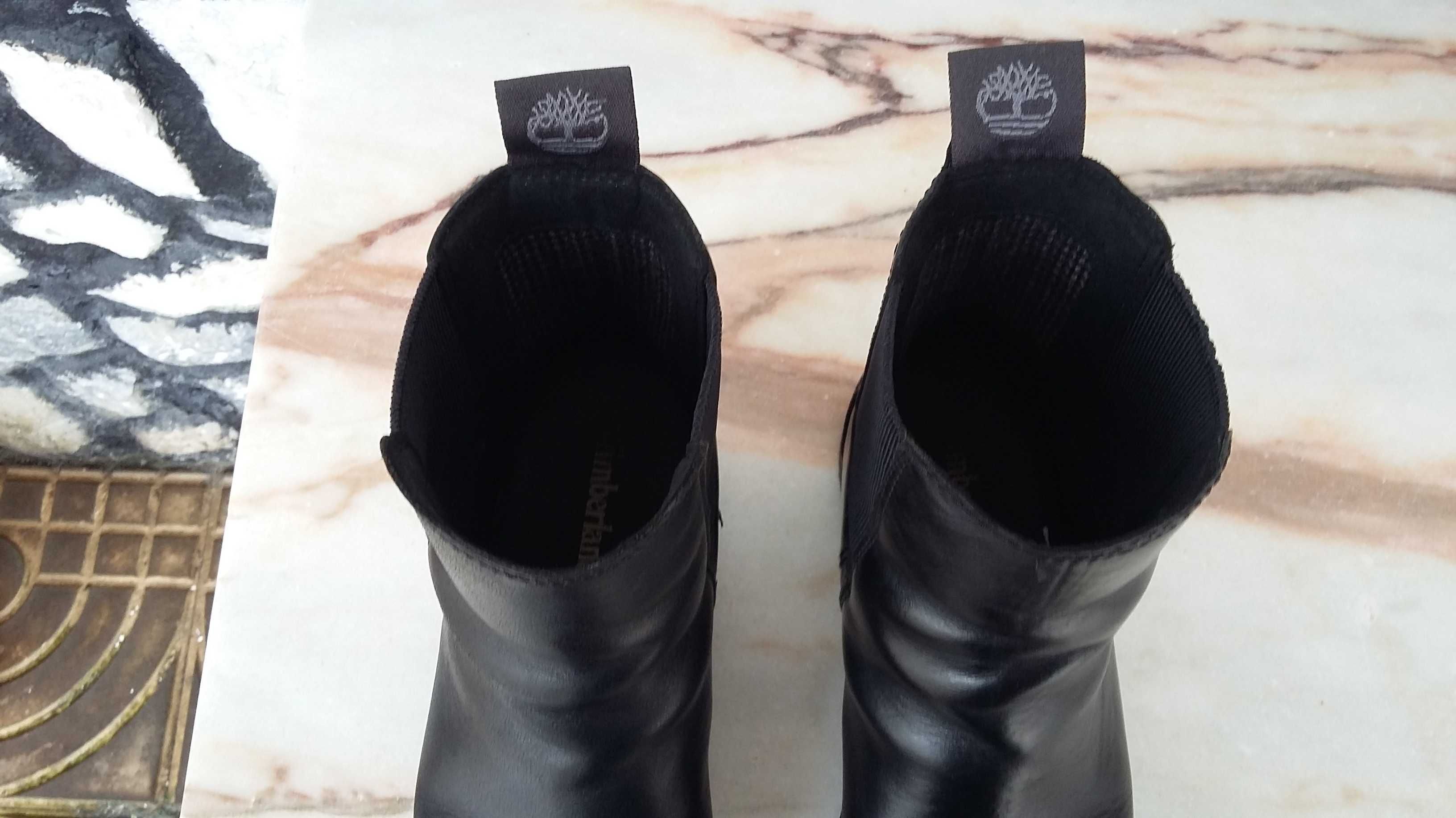 Botas Timberland em pele