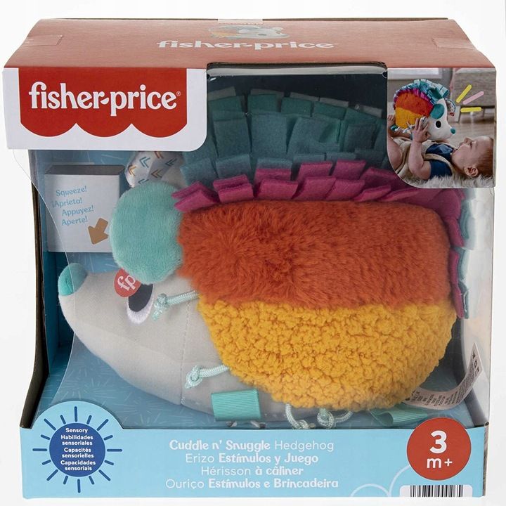 Fisher Price Kolorowy Jeż Zabawka Sensoryczna