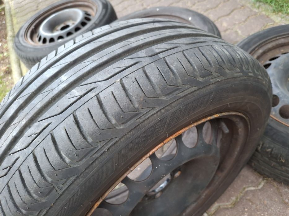 Opony i felgi stalowe 205/55 R16 letnie