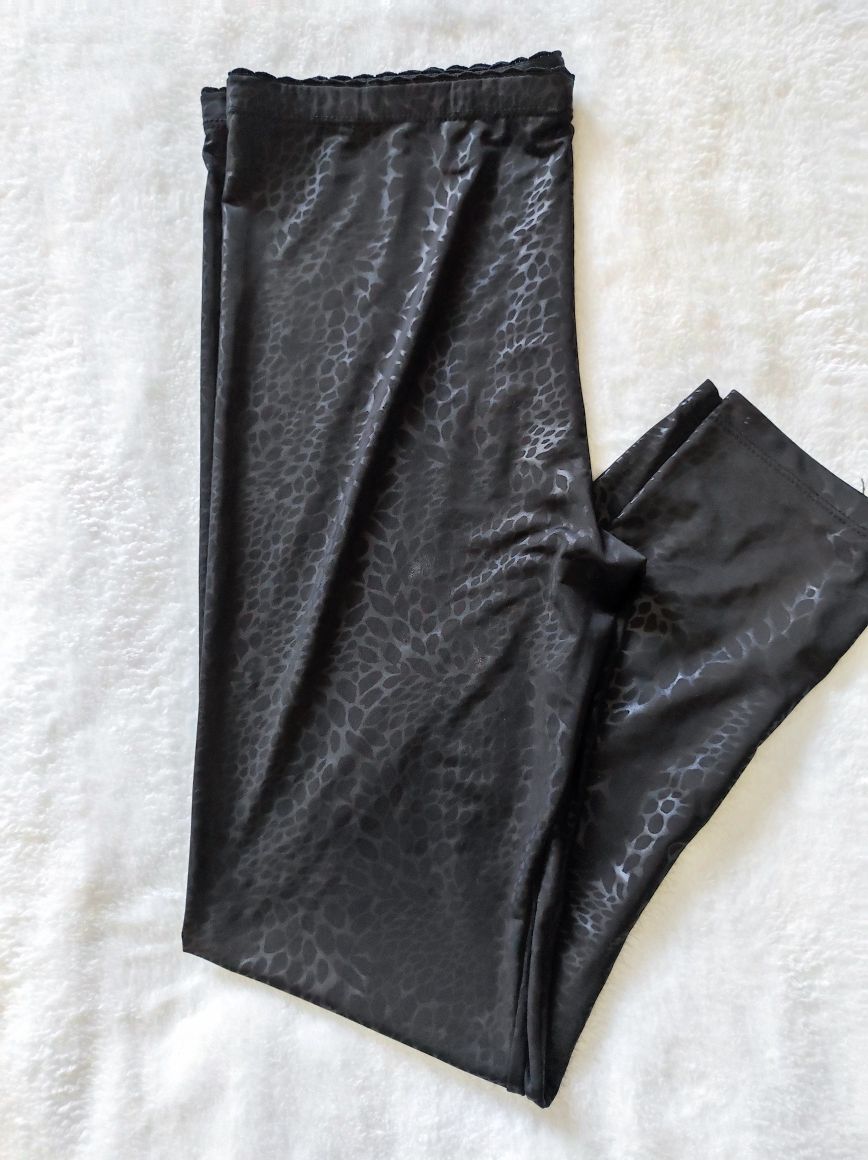 Damskie legginsy woskowane
