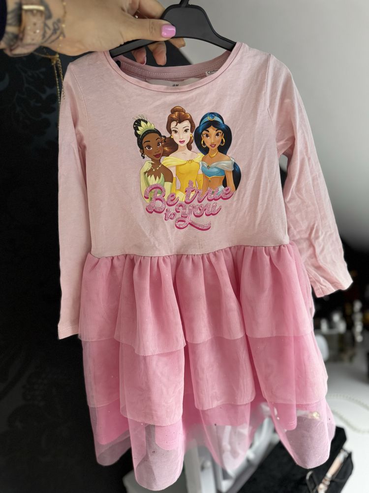 Sukienka księżniczki disney h&m 98/104