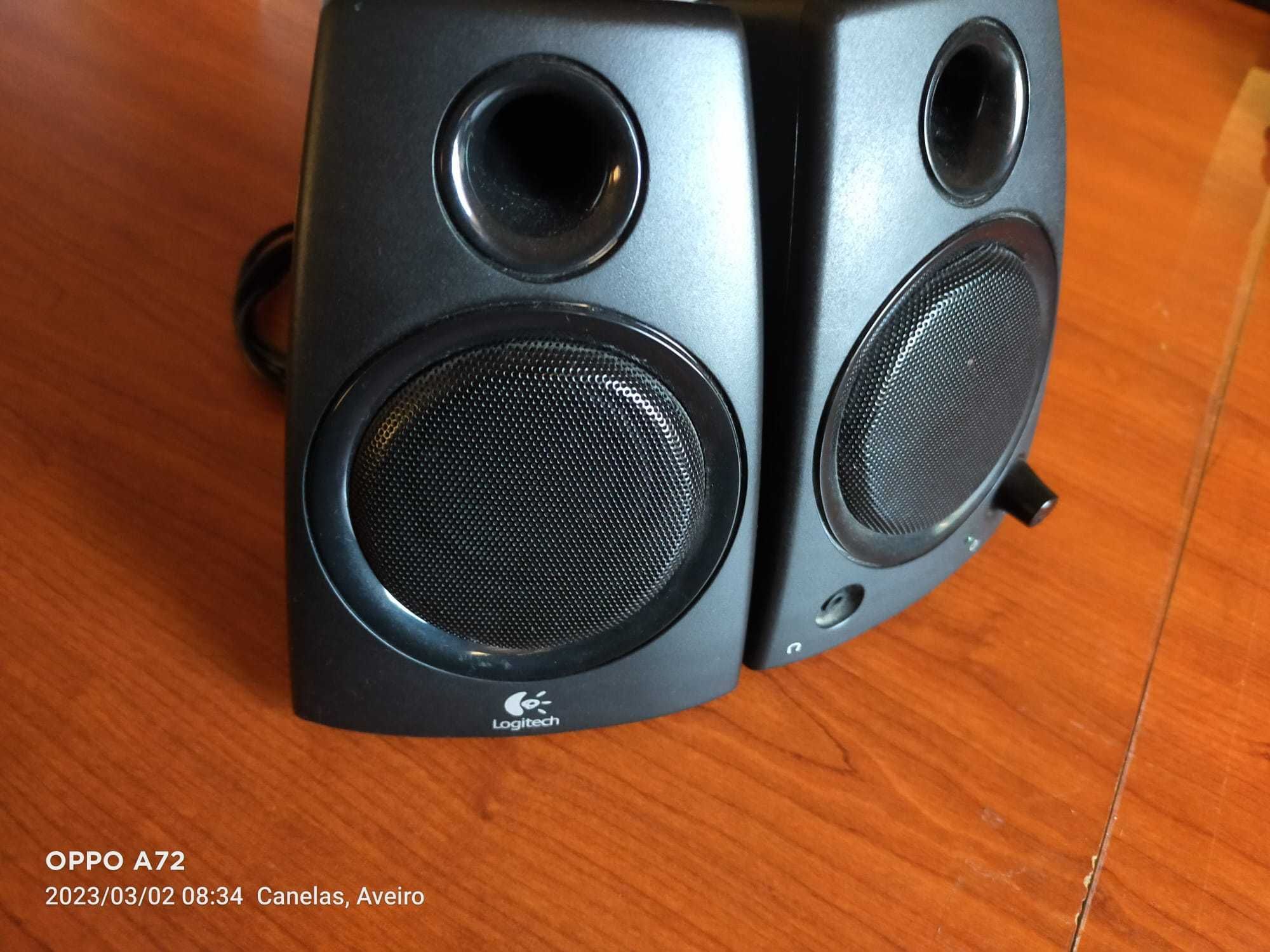 Logitech Colunas Speakers Z130