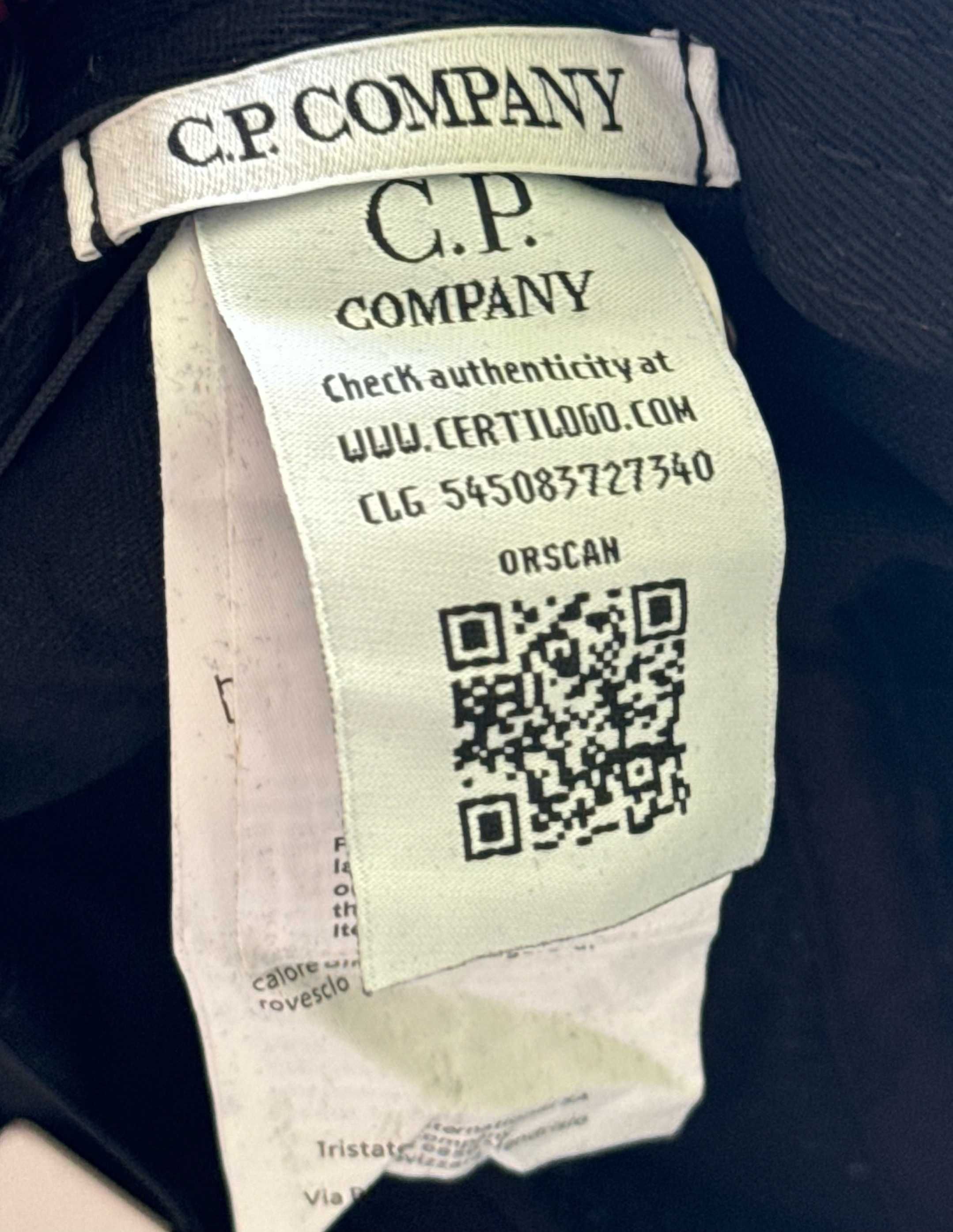 Кепка C.P. Сompany з лінзами, One size(універсальний розмір, 54-60).
