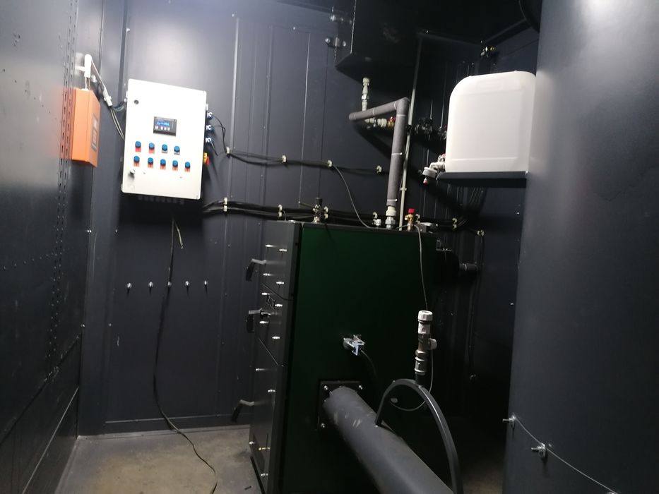 suszarnia do drewna 7-metrowa kompletna  sterowanie automatyczne