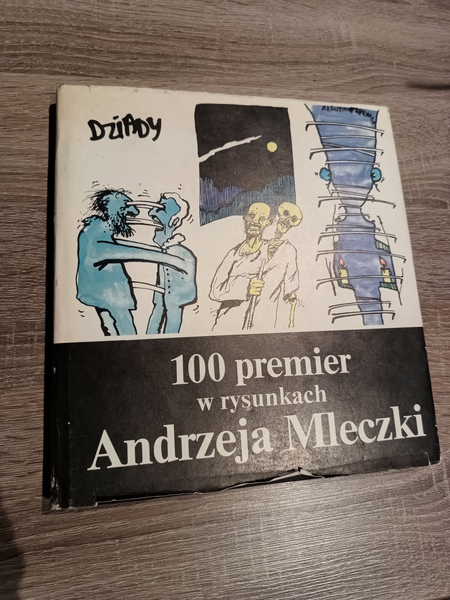 100 premier w rysunkach Andrzeja Mleczki