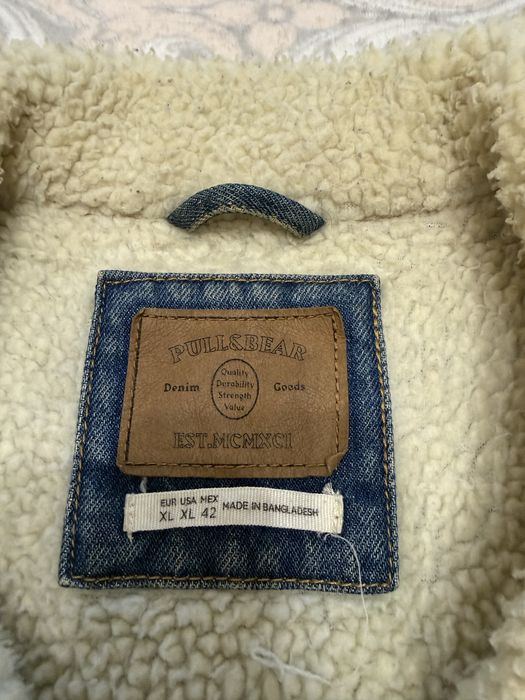 Джинсова куртка чоловіча PULL & BEAR