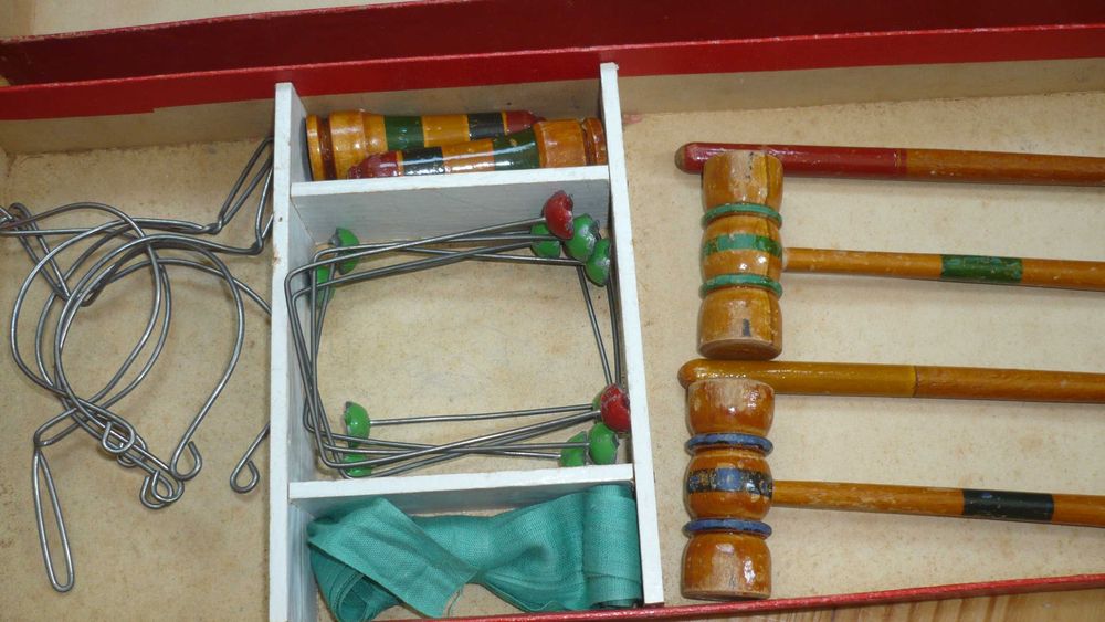 Table Croquet - Jogo Vintage