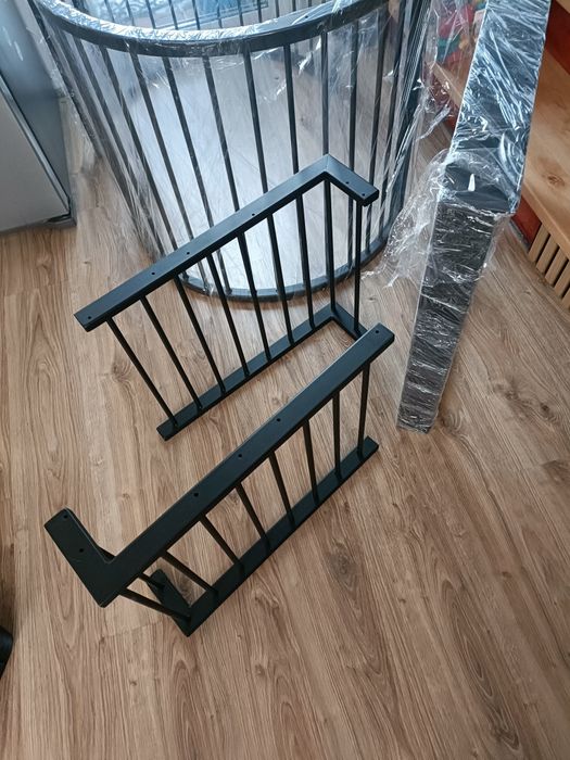 Nogi do stołu x profil 10x10cm h=73cm loft