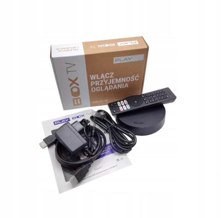 Nowy dekoder Play Box TV z pakietem TV