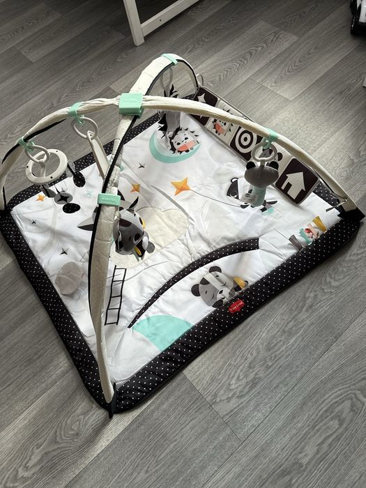 Дитячий розвиваючий килимок нічна галявина