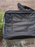 Duża torba na laptopa, na ramię, czarna, american tourister, odpinany