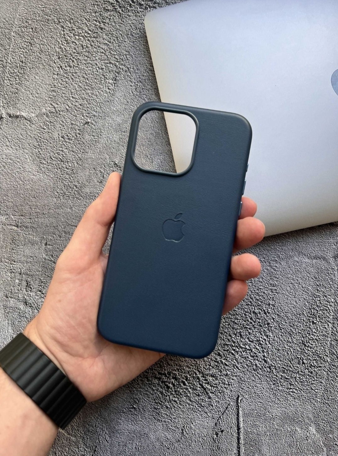 Чохол MagSafe iPhone 13/14/15 Pro|Pro Max • Шкіряний •Найдешевше