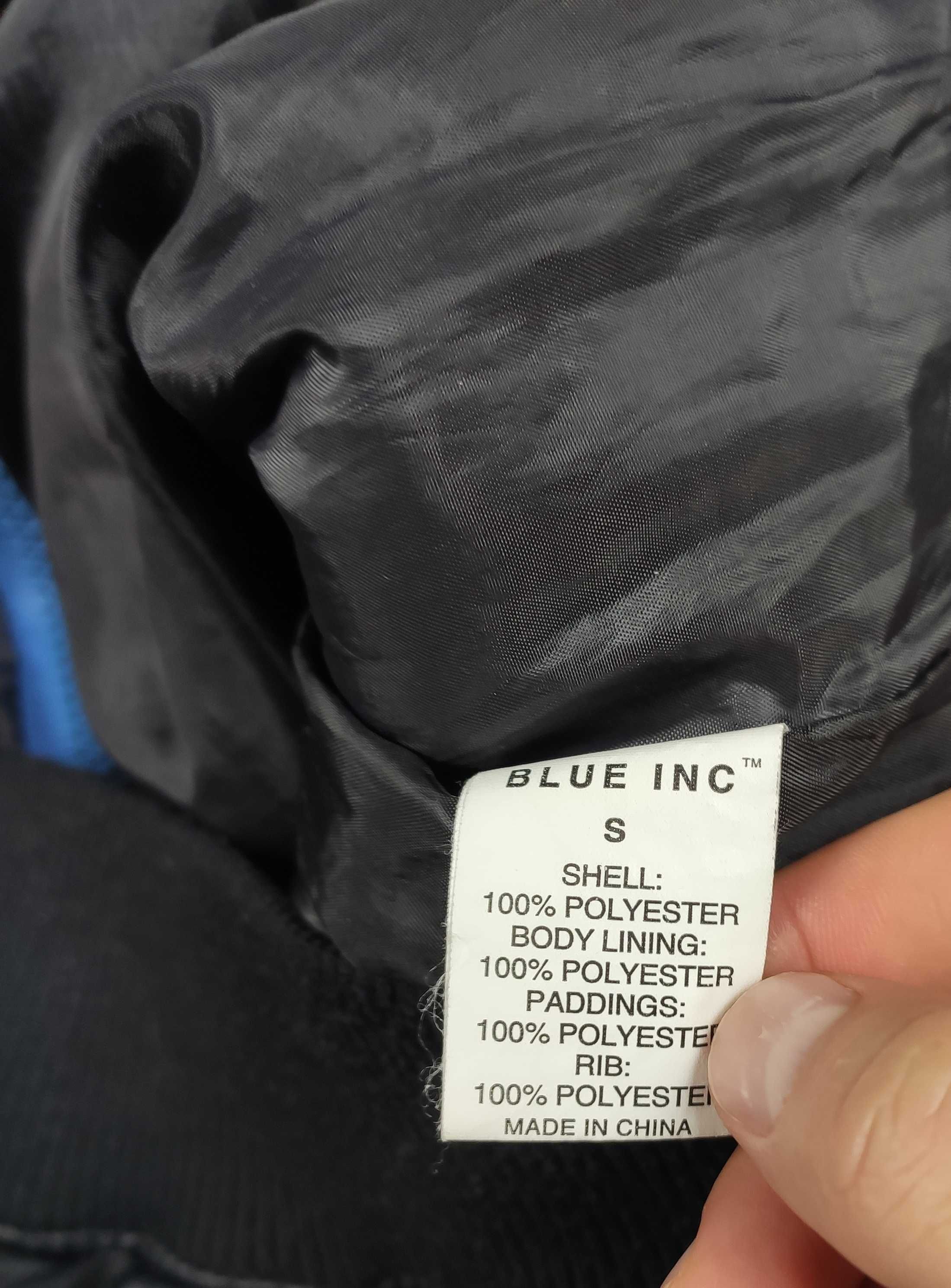 Kamizelka Blue Inc puchowa zimowa bezrękawnik męska r. S
