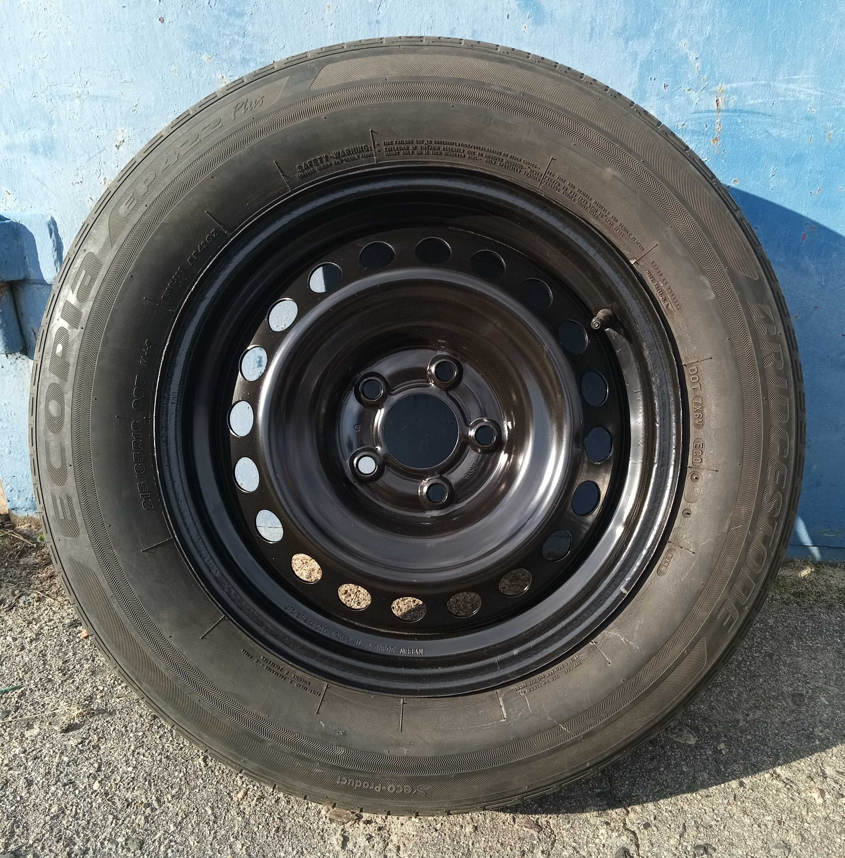 Запаски R16 5x114.3 Nissan Qashqai Toyota Suzuki Honda Mazda Renault