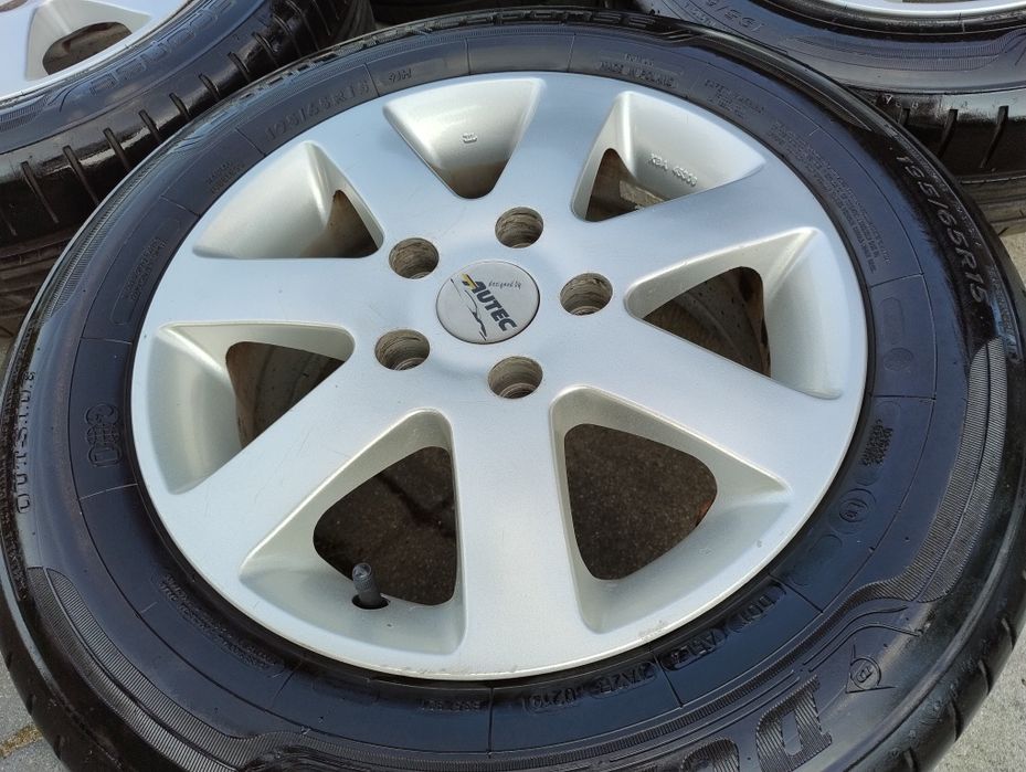Koła Autec opony Dunlop 195/65/R15 5x114,3 - komplet Mazda Honda Kia