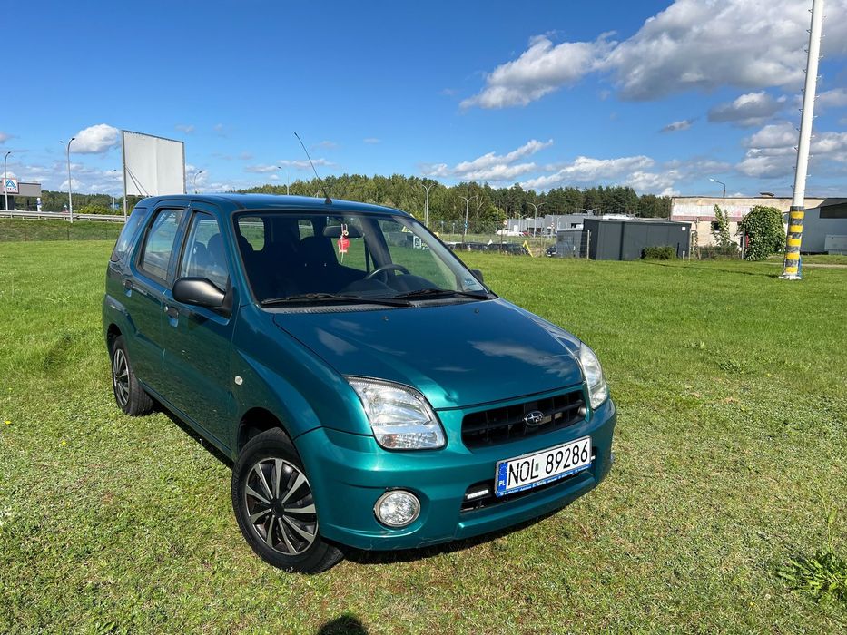 Subaru Justy 1,3 i Gaz sekwencja 4x4 ks serwisowa 2003r