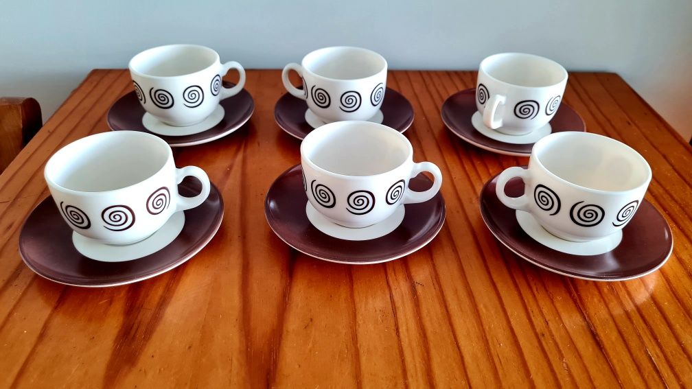 6 Chávenas de café novas