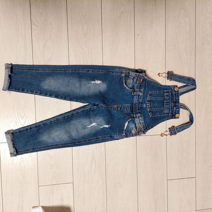 Джинсовий комбінезон 3 4 роки 104 см  джинси денім