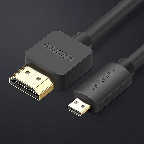 Ugreen kabel przewód Micro Hdmi - Hdmi 3m czarny (hd127)