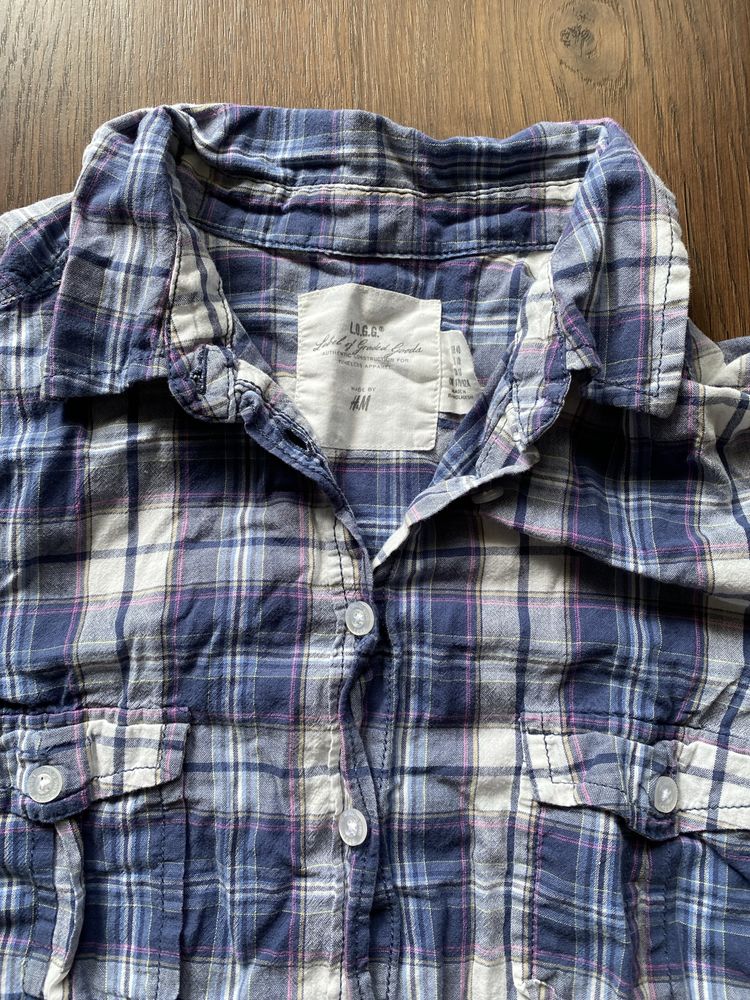 Koszula damska w kratę L 40 H&M LOGG