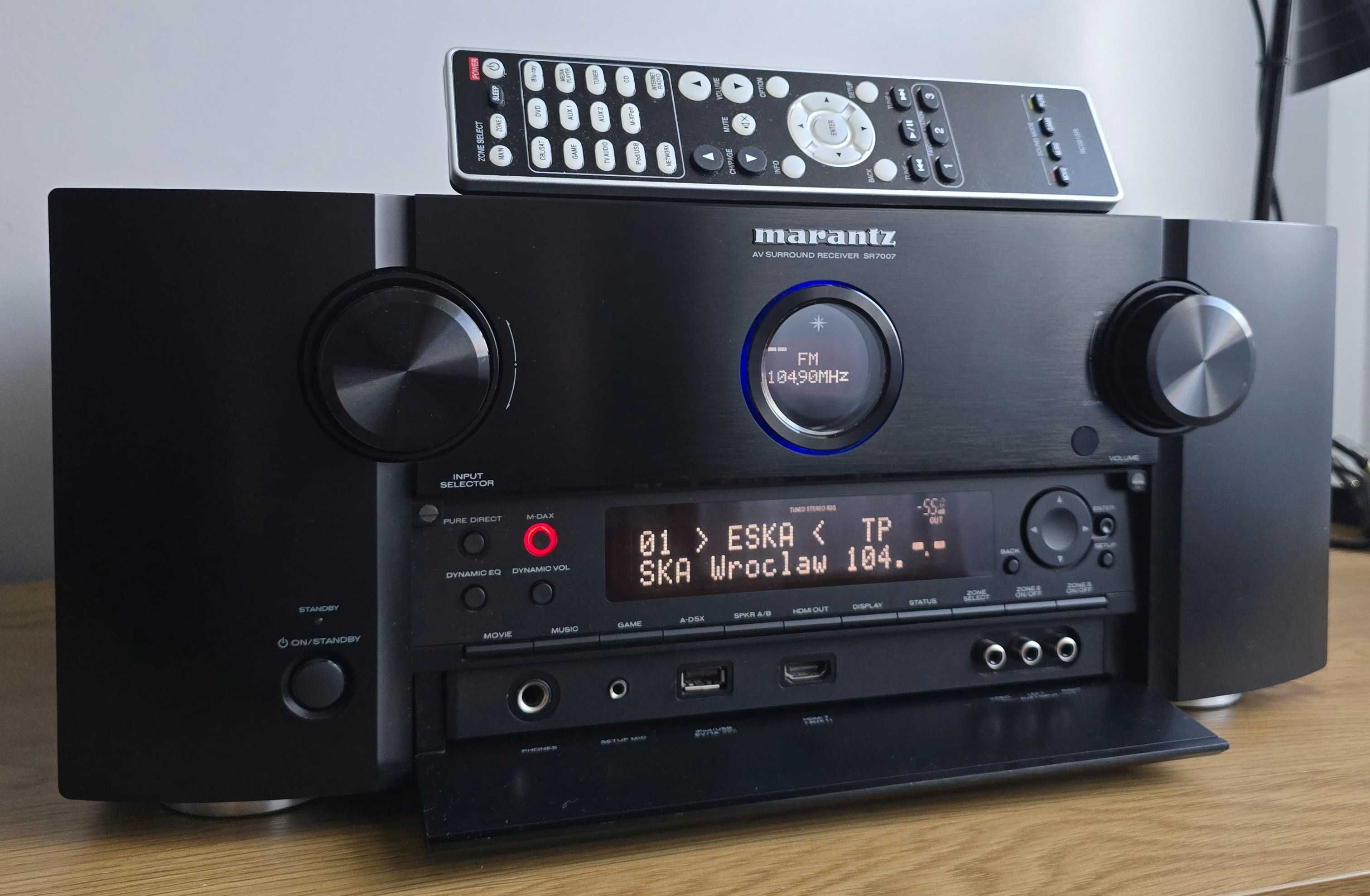Marantz SR7007 Amplituner sieciowy 7.2 Airplay HDMI ARC USB FLAC