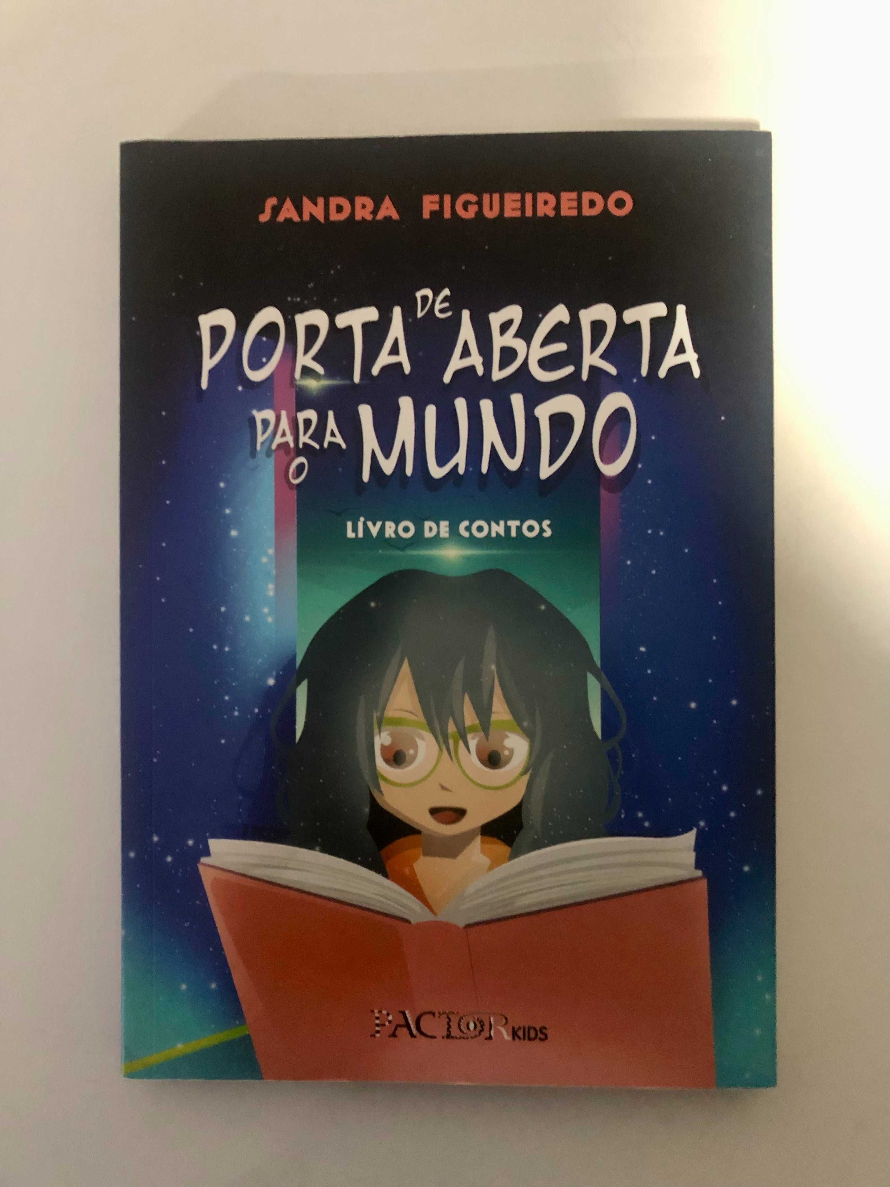 De porta aberta para o mundo, livro de contos, Sandra Figueiredo