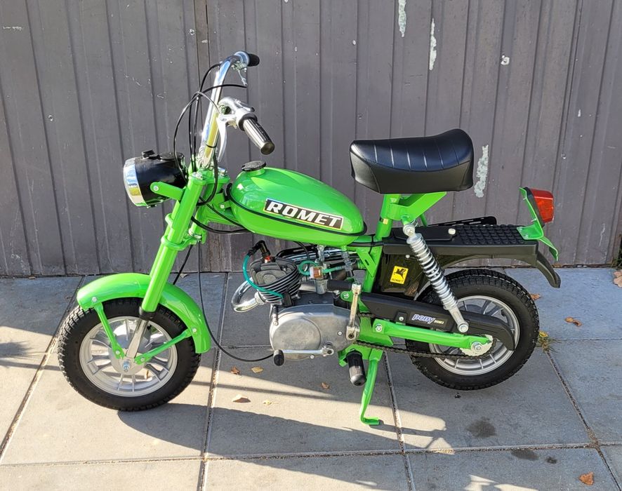 Motorynka m3 (rzadki model) po pełnej odbudowie zarejestrowana