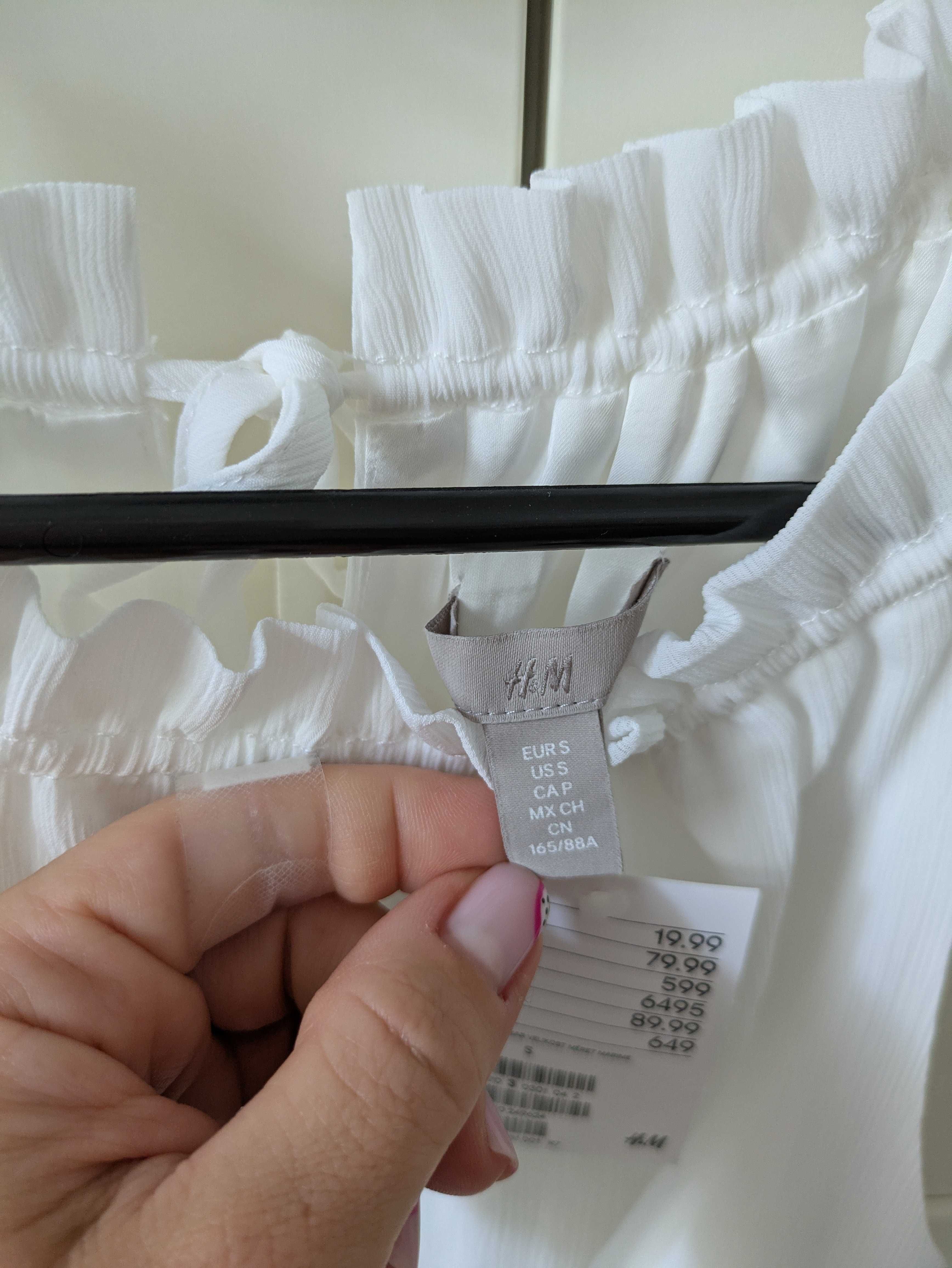 Elegancka bluzka na lato, H&M, r. S