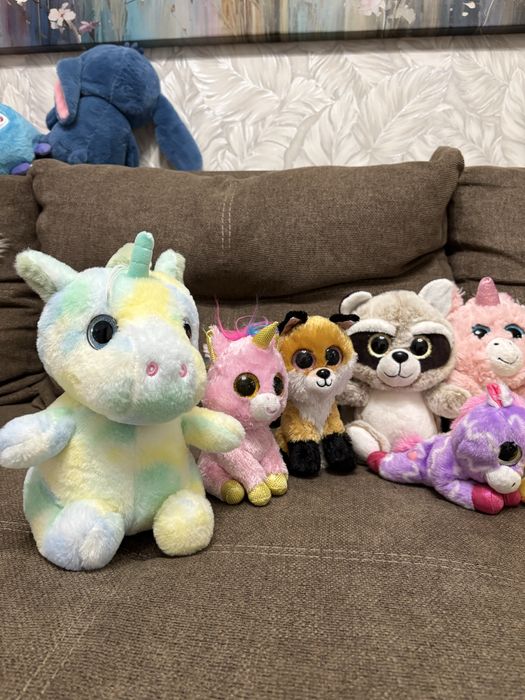 Набор мʼяких іграшок іграшки