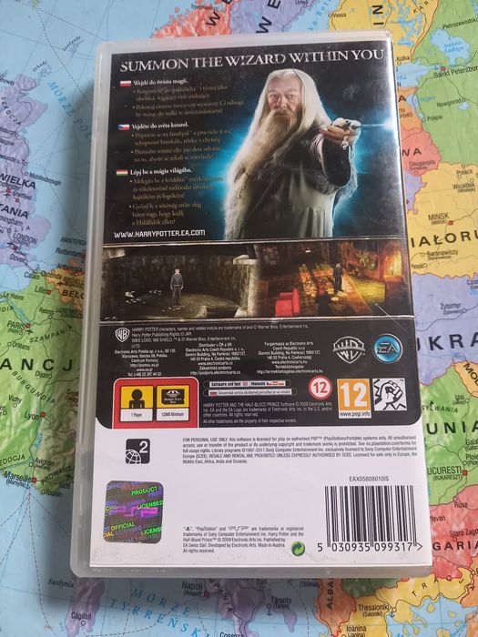 Gra Sony psp Harry Potter and the half Blood prince książę półkrwi