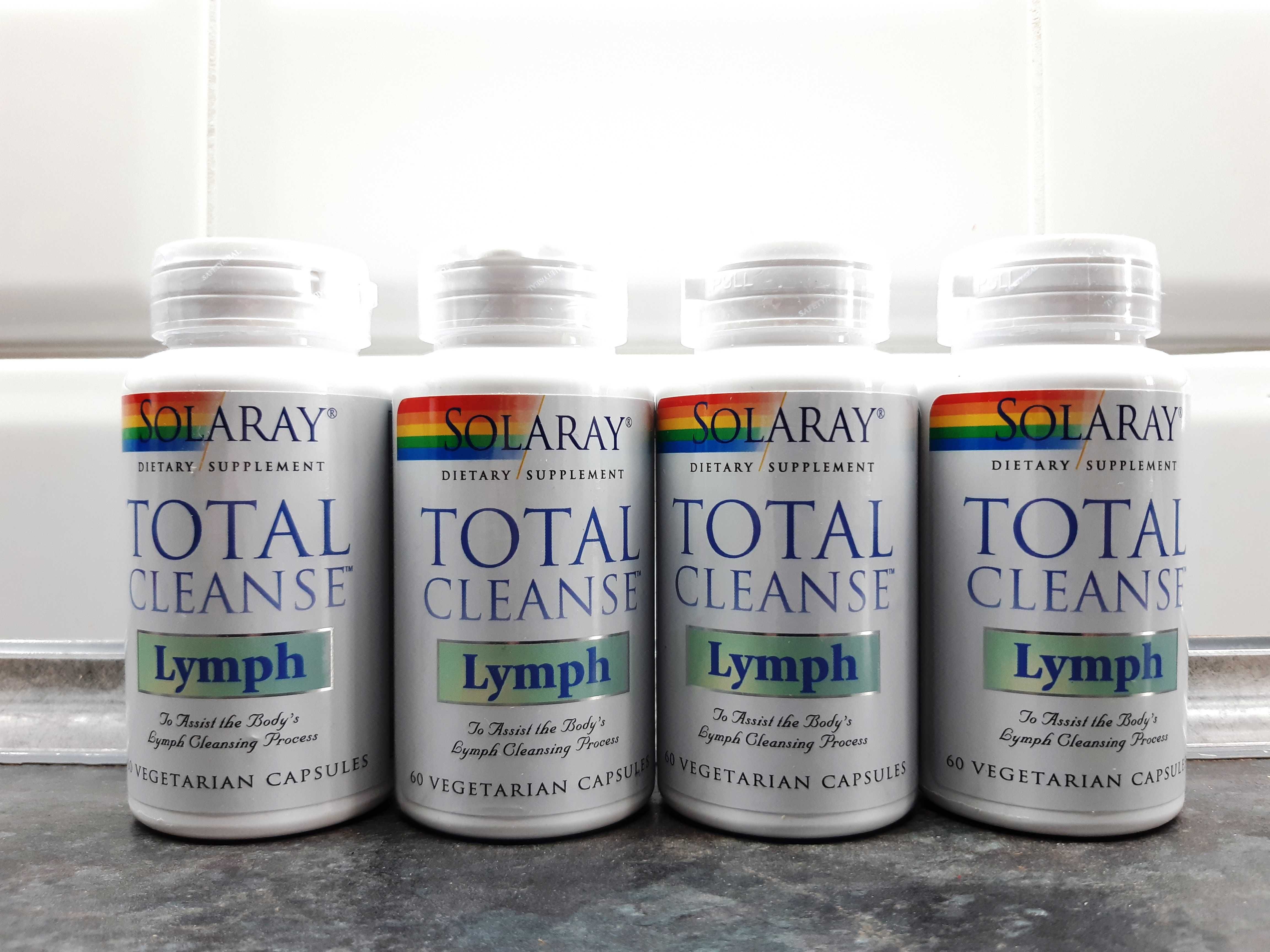 Solaray, Total Cleanse Lymph (60 капс.), очистка лимфы и детоксикация