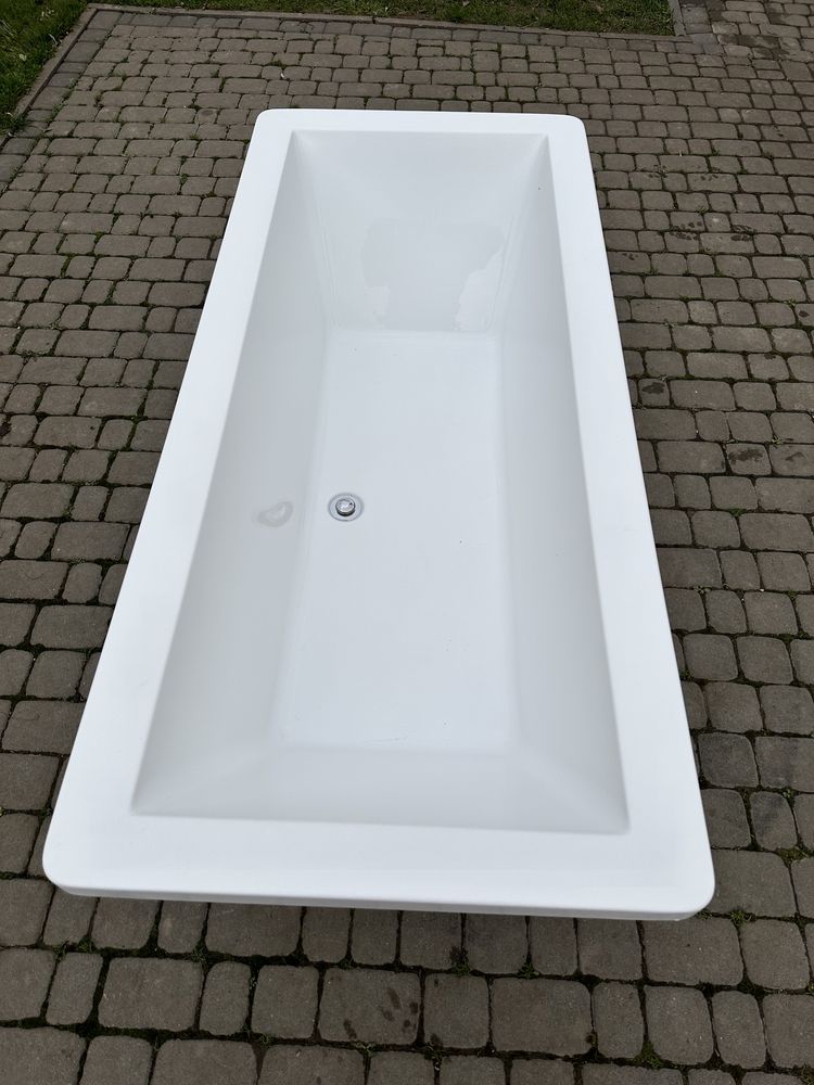 Ванна акрилова (0076) 180 см ванна окремостояча
