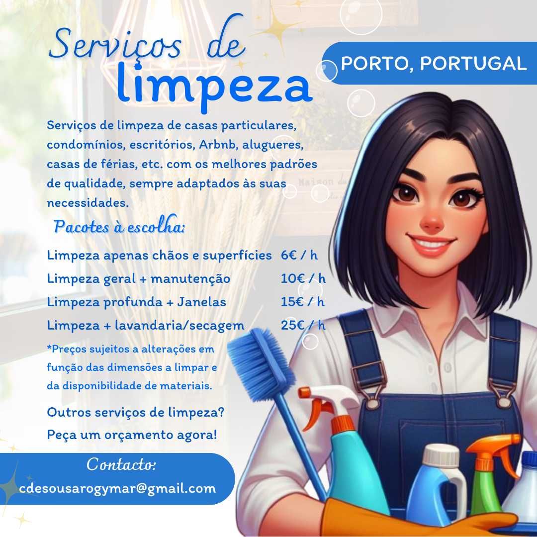 Serviço de limpeza e manutenção