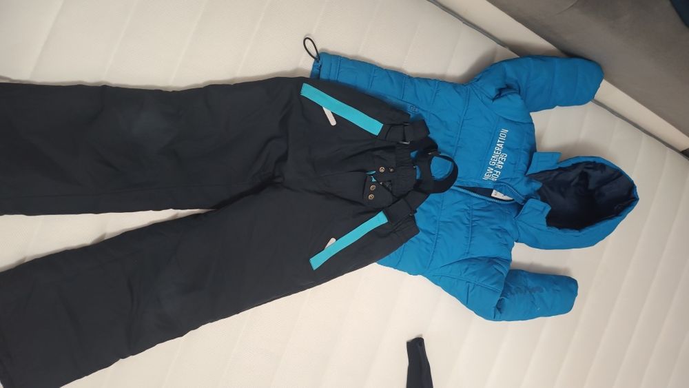 Kurtka chłopięca zimowa i spodnie